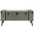 vidaXL Coffee Table MDF and Aluminium 102x51x47.5 cm - Image 2