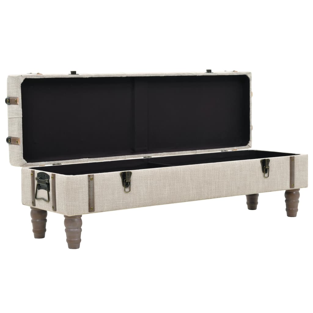8718475600466_g_en_hd_4 vidaXL Storage Bench Solid Wood and Steel 111x34x37 cm - Image 5
