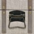 vidaXL Storage Bench Solid Wood and Steel 111x34x37 cm - Image 8