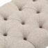vidaXL Storage Bench 103x51x44 cm Solid Wood and Fabric - Image 7