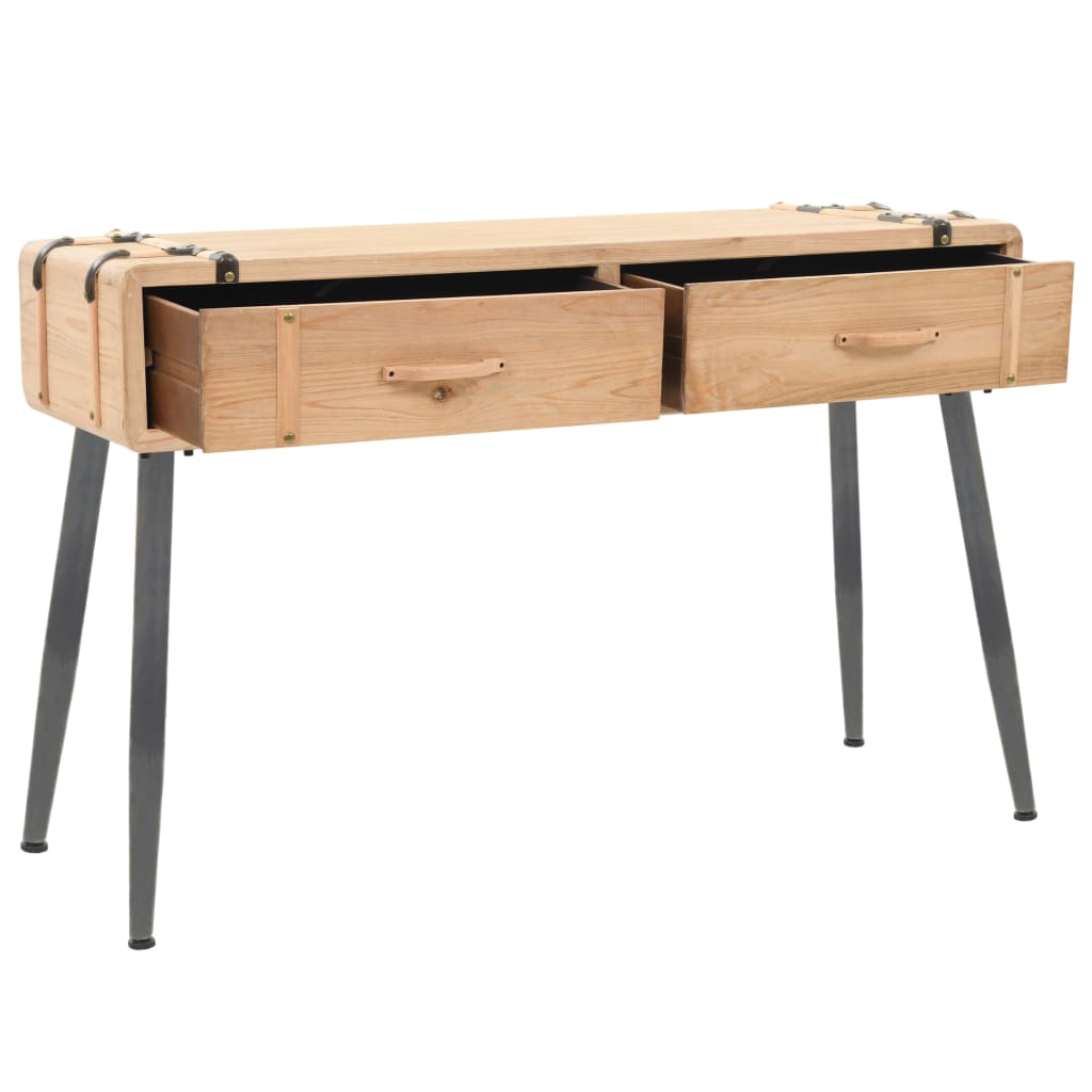 8718475600558_g_en_hd_4 vidaXL Console Table Solid Fir Wood 115x40.5x76 cm - Image 6