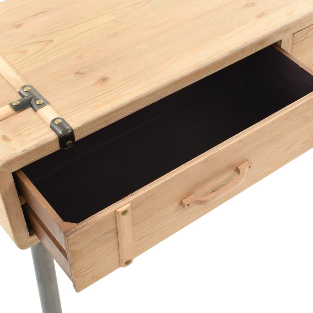 8718475600558_g_en_hd_6 vidaXL Console Table Solid Fir Wood 115x40.5x76 cm - Image 8