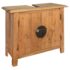 vidaXL Bathroom Vanity Cabinet Solid Pinewood 70x32x63 cm