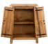 vidaXL Bathroom Side Cabinet Solid Pinewood 59x32x80 cm - Image 5