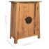 vidaXL Bathroom Side Cabinet Solid Pinewood 59x32x80 cm - Image 10
