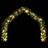 vidaXL Christmas Garland Decorated with Baubles and LED Lights 5 m - Image 4