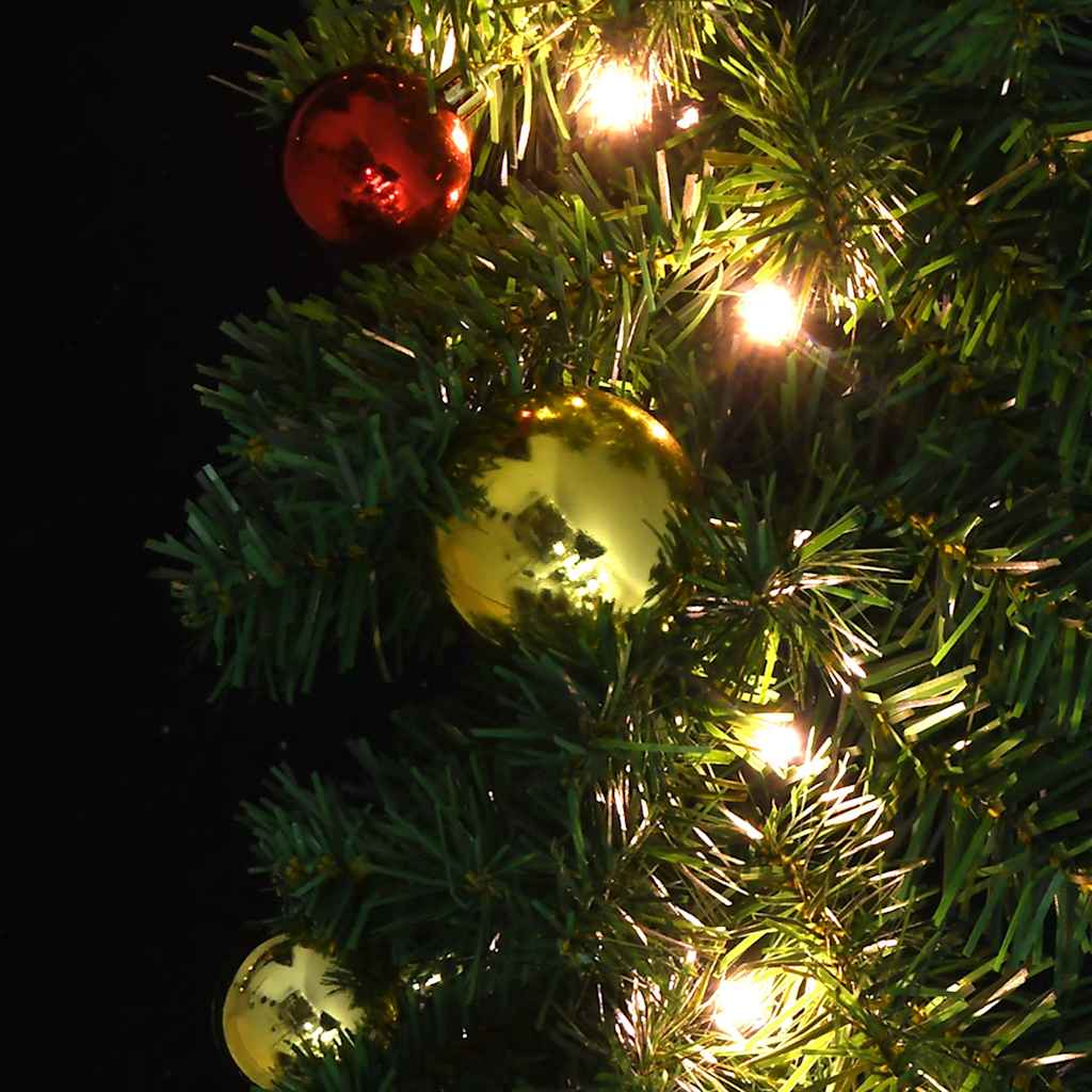 8718475600862_g_en_hd_5 vidaXL Christmas Garland Decorated with Baubles and LED Lights 5 m - Image 6