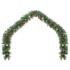 vidaXL Christmas Garland Decorated with Baubles and LED Lights 10 m - Image 2