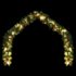 vidaXL Christmas Garland Decorated with Baubles and LED Lights 10 m - Image 4