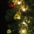 vidaXL Christmas Garland Decorated with Baubles and LED Lights 10 m - Image 6