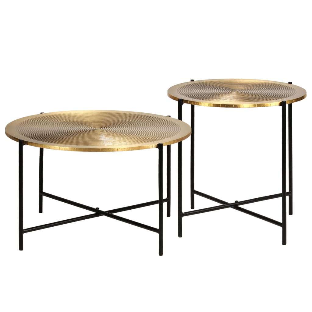 8718475601876_a_en_hd_1 vidaXL Table Set 2 Pieces Brass-covered MDF - Image 1