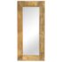vidaXL Mirror Solid Mango Wood 50x110 cm