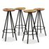 vidaXL Bar Set 5 Pieces Solid Wood Reclaimed - Image 8