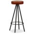 vidaXL Bar Set 5 Pieces Solid Wood Reclaimed. Genuine Leather & Canvas - Image 9