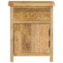 vidaXL Bedside Table Solid Mango Wood 40x30x50 cm - Image 2