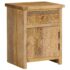 vidaXL Bedside Table Solid Mango Wood 40x30x50 cm - Image 3