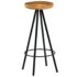 vidaXL Bar Chairs 4 pcs Solid Mango Wood - Image 10