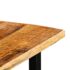 vidaXL Bar Set 3 Piece Solid Mango Wood 60x60x107 cm - Image 7