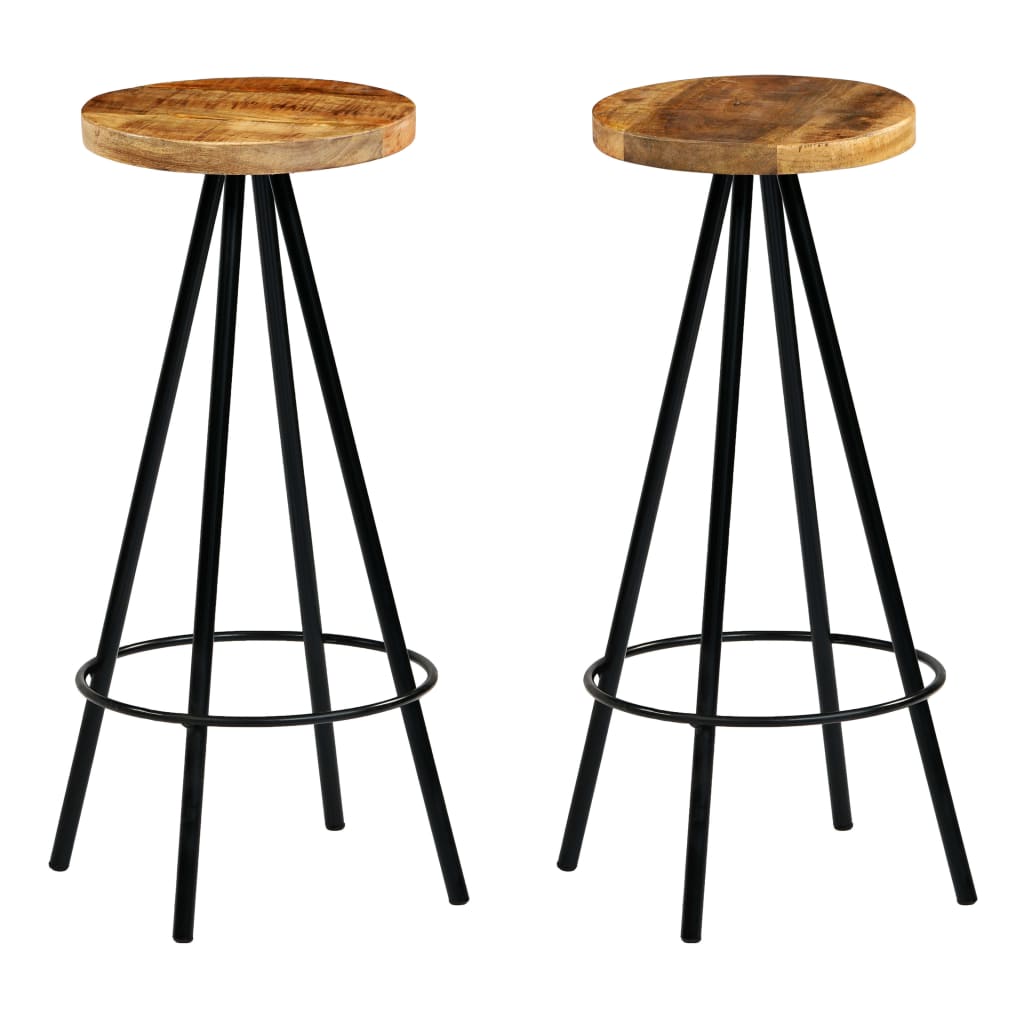 8718475604273_g_en_hd_7 vidaXL Bar Set 3 Piece Solid Mango Wood 60x60x107 cm - Image 8