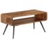 vidaXL Coffee Table Solid Acacia Wood 95x40x45 cm