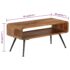vidaXL Coffee Table Solid Acacia Wood 95x40x45 cm - Image 7