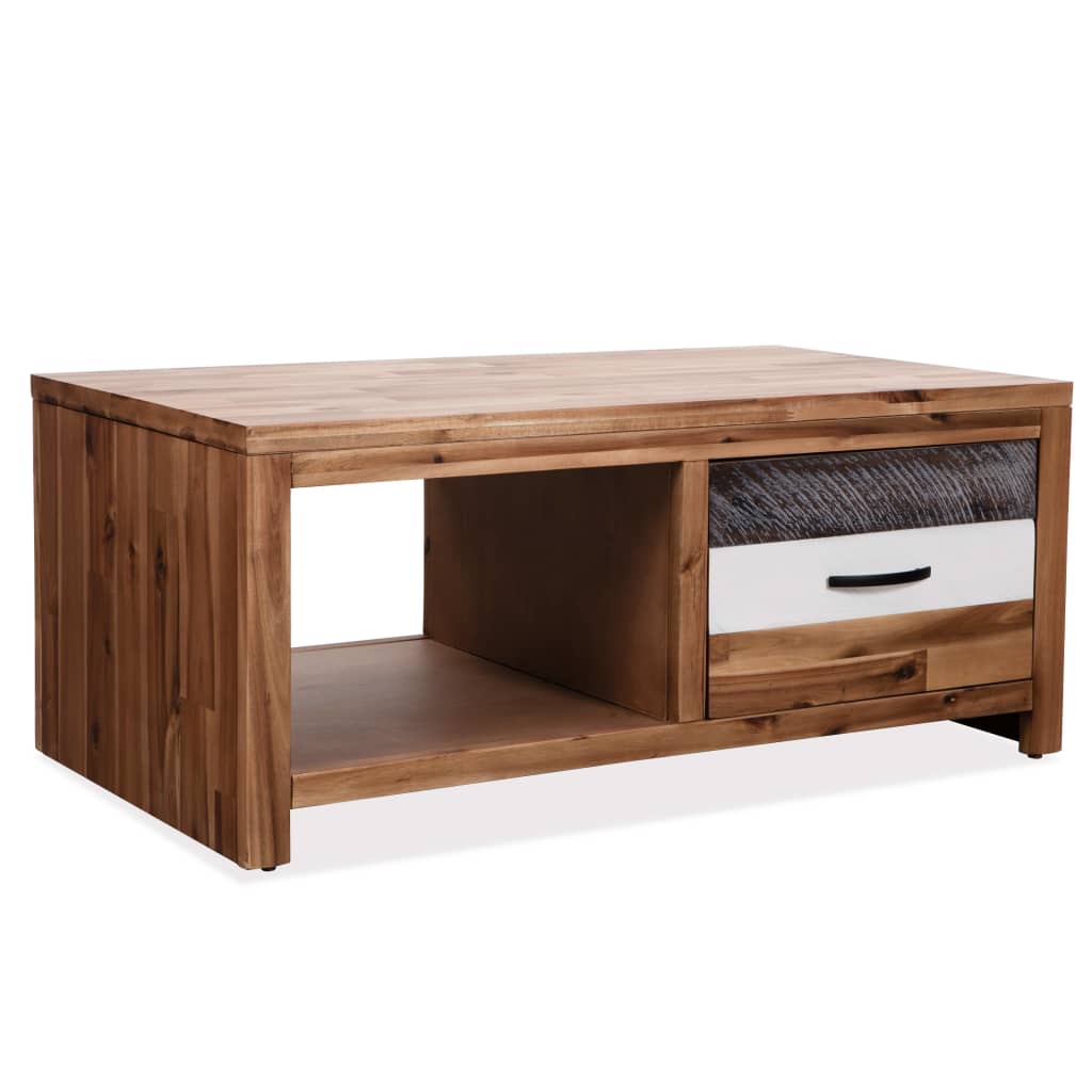 8718475605560_a_en_hd_1 vidaXL Coffee Table Solid Acacia Wood 90x50x37.5 cm - Image 1