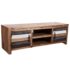 vidaXL TV Cabinet Solid Acacia Wood 120x35x40 cm - Image 4