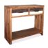 vidaXL Console Table Solid Acacia Wood 86x30x75 cm