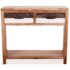 vidaXL Console Table Solid Acacia Wood 86x30x75 cm - Image 2