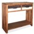 vidaXL Console Table Solid Acacia Wood 86x30x75 cm - Image 8
