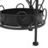 vidaXL Umbrella Stand Vintage Style Metal 26x46 cm Black - Image 6