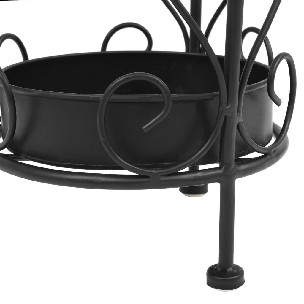 8718475606192_g_en_hd_5 vidaXL Umbrella Stand Vintage Style Metal 26x46 cm Black - Image 6