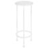 vidaXL Plant Stand Set 3 Pieces Vintage Style Metal Antique White - Image 3
