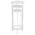 vidaXL Plant Stand Set 3 Pieces Vintage Style Metal Antique White - Image 5