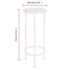 vidaXL Plant Stand Set 3 Pieces Vintage Style Metal Antique White - Image 8
