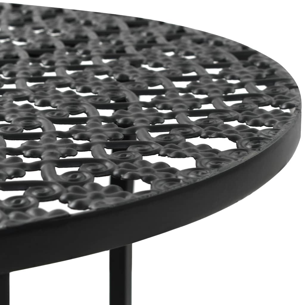 8718475606260_g_en_hd_2 vidaXL Bistro Table Black 40x70 cm Metal - Image 3