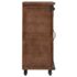 vidaXL Storage Cabinet Solid Fir Wood 64x33.5x75 cm Brown - Image 3