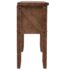 vidaXL Console Table Solid Fir Wood 131x35.5x75 cm Brown - Image 3