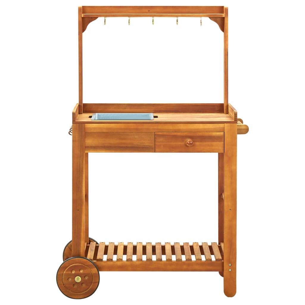 8718475606932_g_en_hd_2 vidaXL Garden Kitchen Trolley Solid Wood Acacia 92x43.5x141.5 cm - Image 3