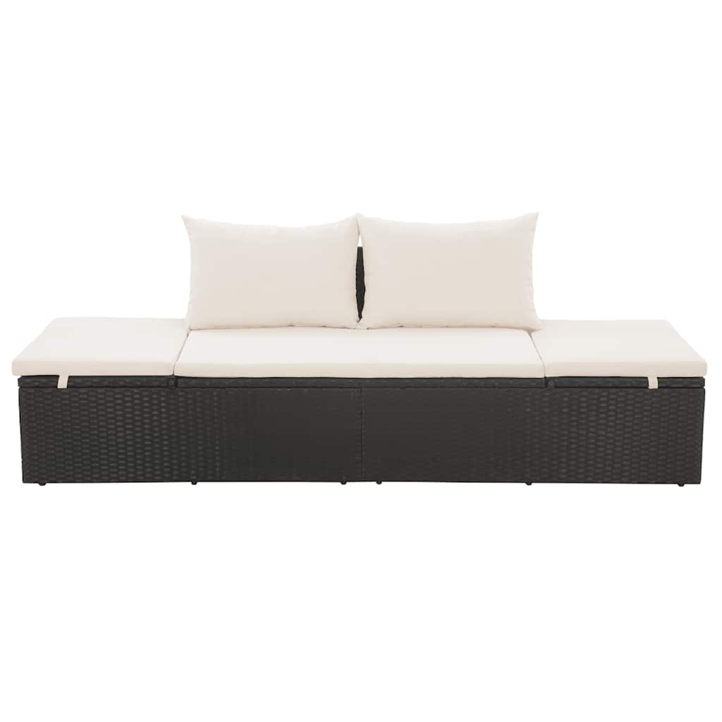 8718475606994_g_en_hd_2 vidaXL Garden Bed Black 195x60 cm Poly Rattan - Image 4