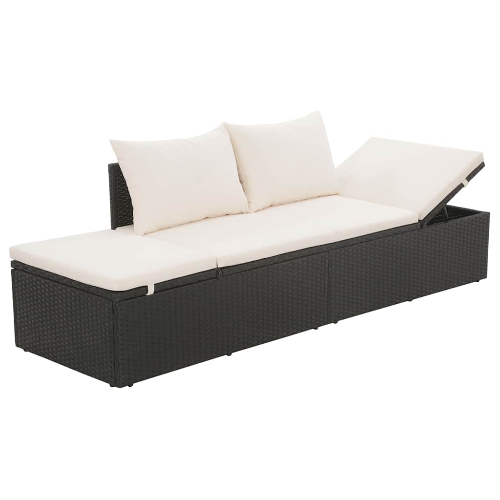 8718475606994_g_en_hd_3 vidaXL Garden Bed Black 195x60 cm Poly Rattan - Image 5