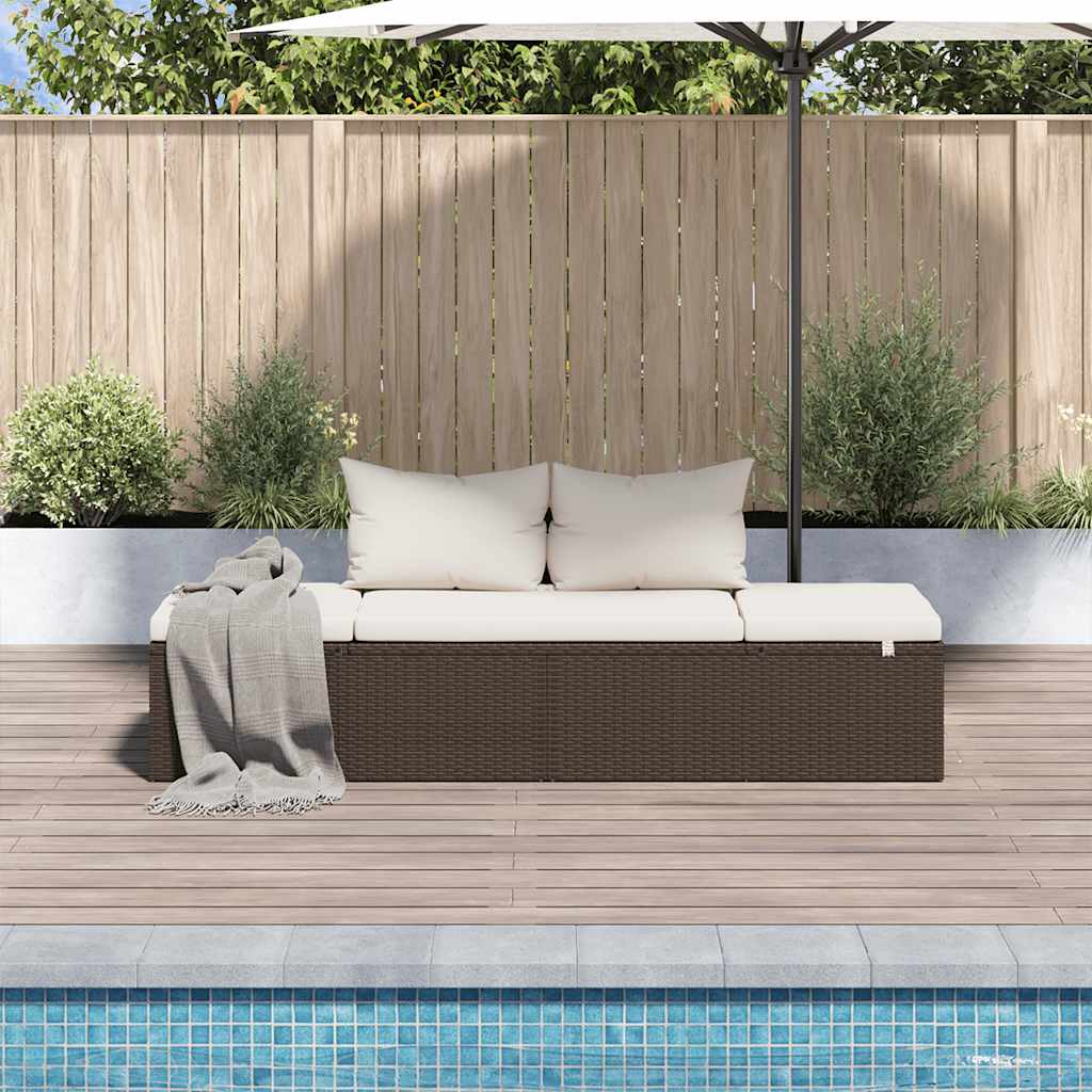 8718475607007_g_en_hd_1 vidaXL Garden Bed Brown 195x60 cm Poly Rattan - Image 3