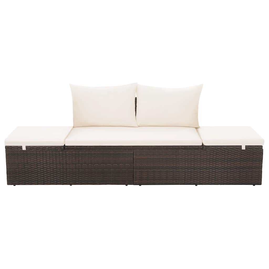 8718475607007_g_en_hd_2 vidaXL Garden Bed Brown 195x60 cm Poly Rattan - Image 4