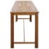 vidaXL Bar Table Solid Acacia Wood 150x70x105 cm - Image 5