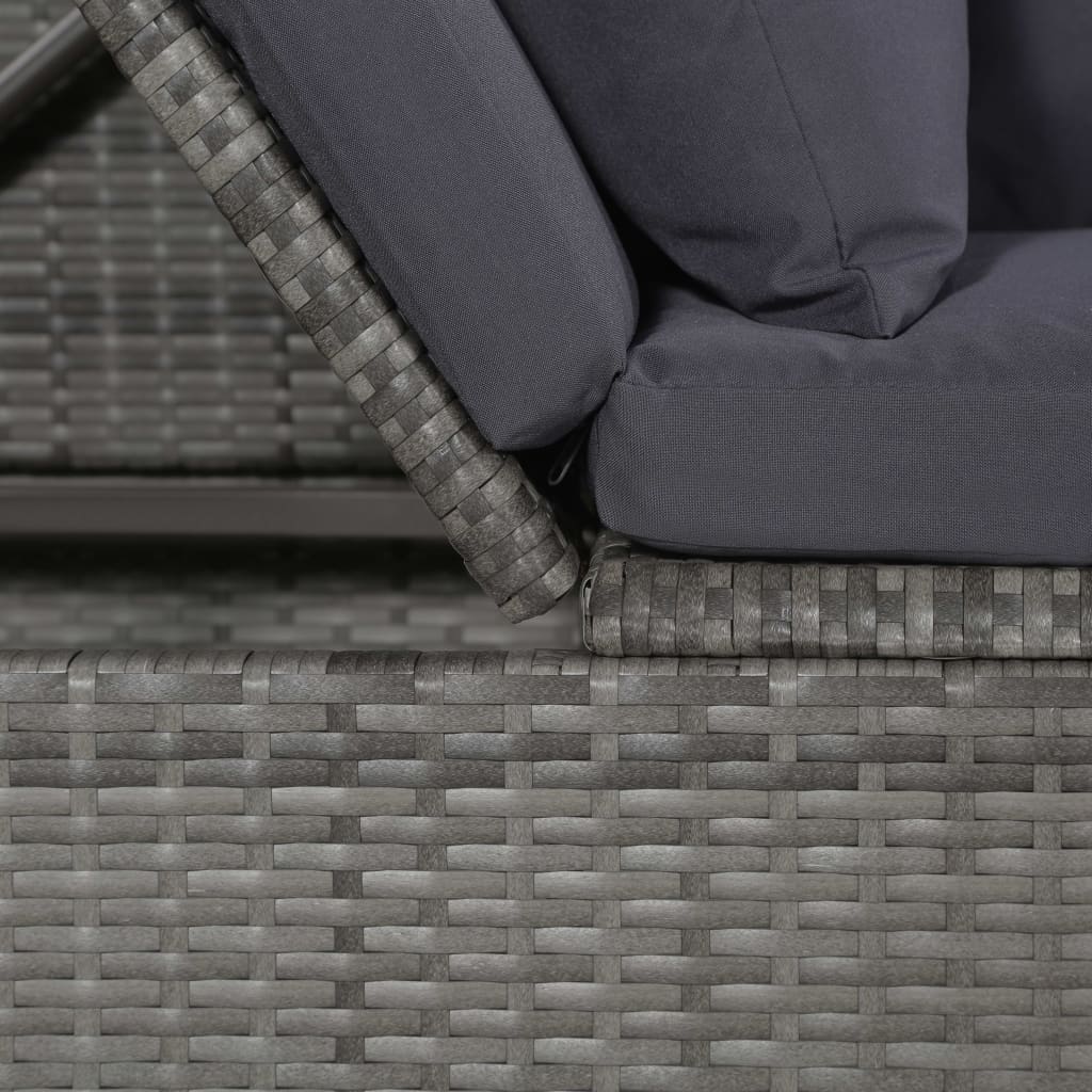 8718475609629_g_en_hd_3 vidaXL Garden Bed Grey 200x60 cm Poly Rattan - Image 4
