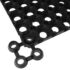 vidaXL Mat Connectors 10 pcs Rubber Black - Image 2