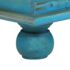 vidaXL Storage Chest Solid Mango Wood Blue 100x40x41 cm - Image 9