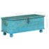 vidaXL Storage Chest Solid Mango Wood Blue 100x40x41 cm - Image 10