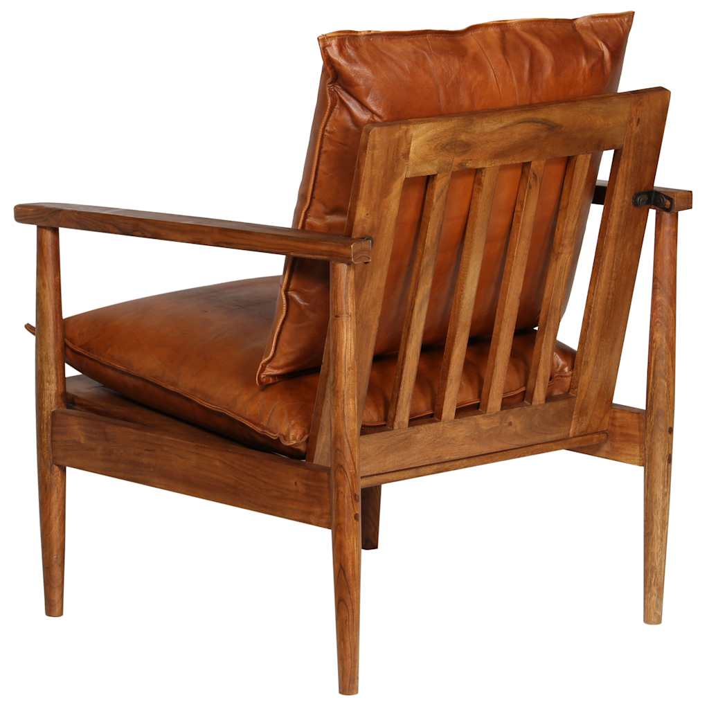 8718475611523_g_en_hd_4 vidaXL Armchair Brown Real Leather with Acacia Wood - Image 6