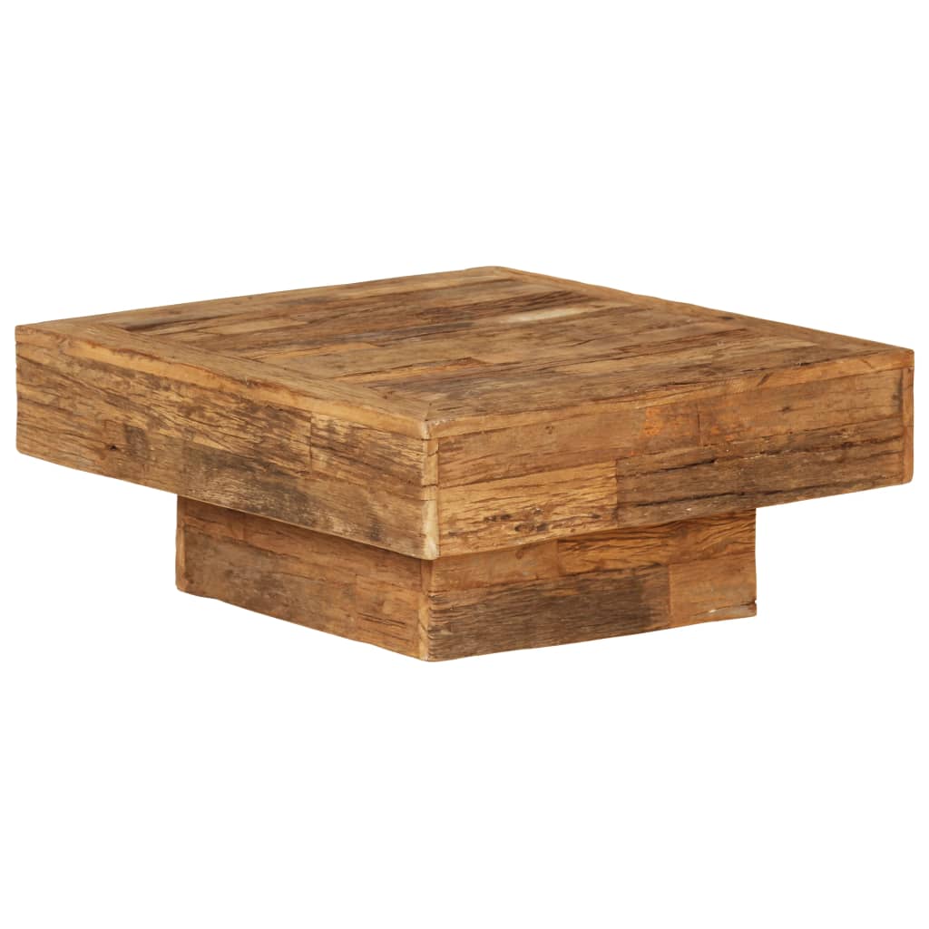 8718475611677_a_en_hd_1 vidaXL Coffee Table Solid Reclaimed Wood 70x70x30 cm - Image 1